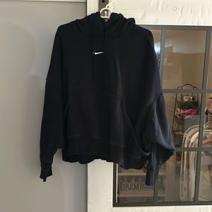 BLACK WOMENS NIKE HOODIE SIZE LARGE